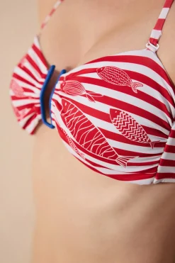 Penti Top de banho estampado Clearance