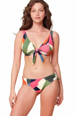 Triumph Top de biquíni com aro verde Hot