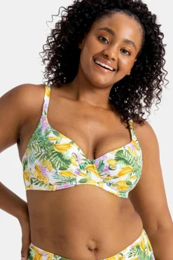 Dorina Top de biquíni não almofadado verde Discount