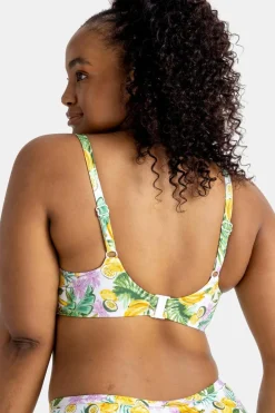 Dorina Top de biquíni não almofadado verde Discount