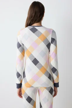 Penti Top de pijama para mulher estampado Online