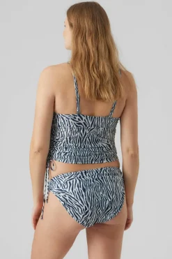 Mamalicious Top maternity tankini azul Clearance