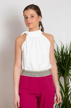 Cul Sac Top Mónaco Branco Discount