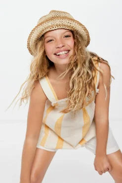 Springfield Kids Top riscas menina amarelo Best