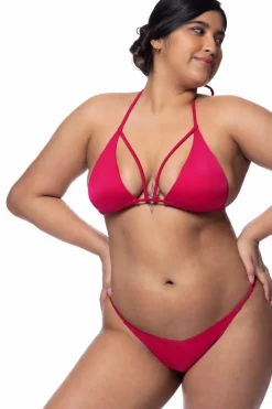 Dorina Top Triangular da série ABUJA de rosa Discount