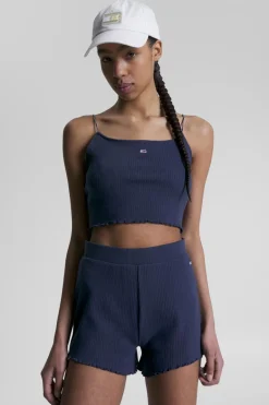 Tommy Jeans Träger-Top Damen azul Best