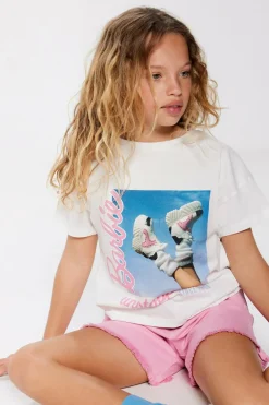 Springfield Kids T-shirt Barbie menina estampado Discount