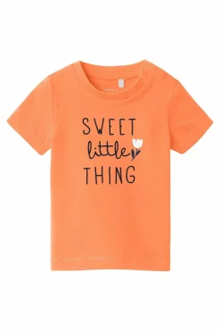 Name it T-shirt bebé menina manga curta vermelho New
