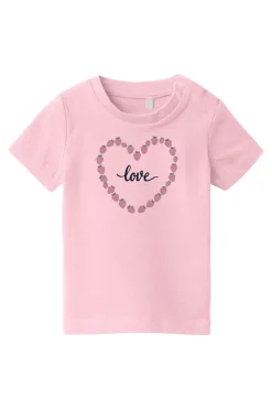 Name it T-shirt bebé menina manga curta rosa Fashion
