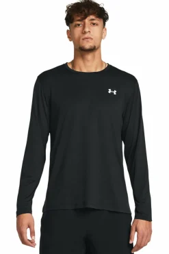Under Armour T-shirt de manga comprida preto Hot