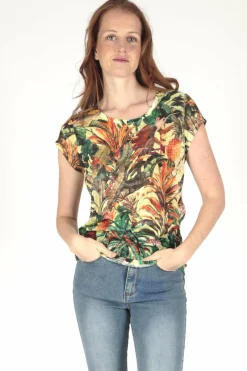 Brave Soul T-shirt de manga curta estampada estampado Clearance