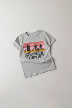 Name it T-shirt de menina cinzento Fashion