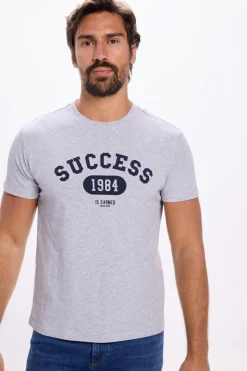 Milano T-shirt estampada Cinza claro New