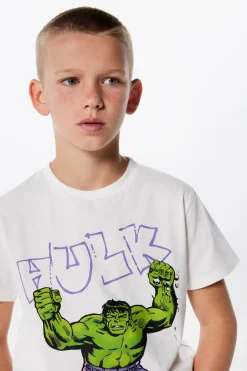 Springfield Kids T-shirt Hulk menino bege Outlet