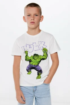 Springfield Kids T-shirt Hulk menino bege Outlet
