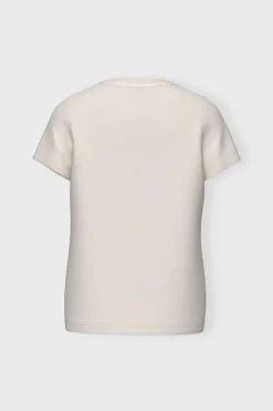 Name it T-shirt menina detalhes 3D branco Best