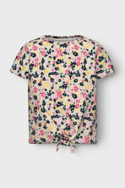 Name it T-shirt menina estampado flores branco Sale