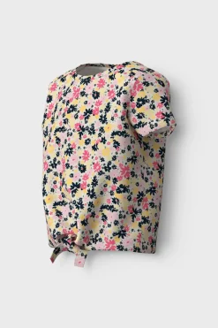 Name it T-shirt menina estampado flores branco Sale