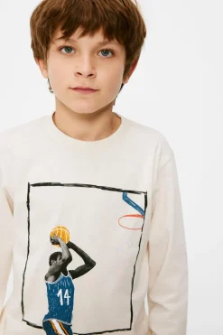 Springfield Kids T-shirt print balão menino branco Clearance