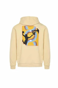 Kappa Valter Sweatshirt com capuz bege Online