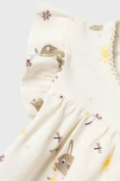 Name it Vestido algodão bebé menina branco Best