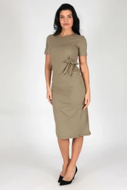 Brave Soul Vestido com nó na cintura Fashion