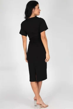 Brave Soul Vestido com nó na cintura Fashion
