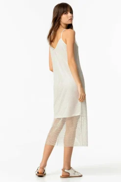 Tiffosi Vestido Comprido de Grelha com Lúrex Best