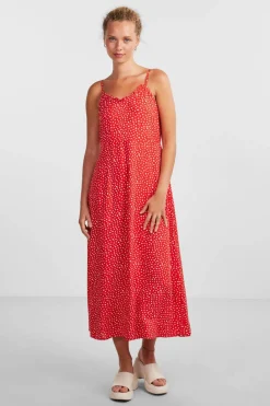 Pieces Vestido comprido de mulher Outlet