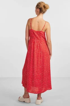Pieces Vestido comprido de mulher Outlet