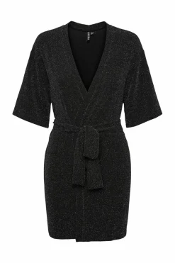Pieces Vestido curto preto Discount