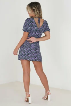 Brave Soul Vestido de flores com manga curta rosa Outlet