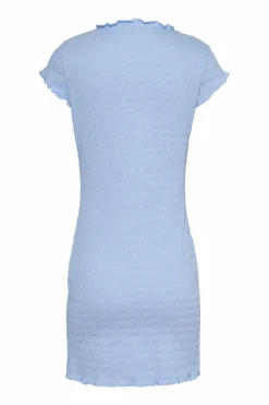 Tommy Jeans Vestido de manga curta azul New