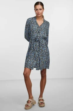 Pieces Vestido midi camiseiro Online