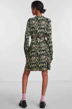 Pieces Vestido midi camiseiro Fashion