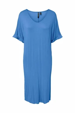 Pieces Vestido midi de Tencel Discount