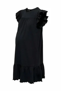 Only Maternity Vestido midi maternity preto New