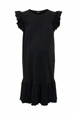 Only Maternity Vestido midi maternity preto New