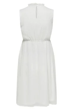 Only Maternity Vestido midi sem mangas renda maternity branco Sale