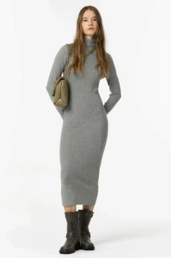 Tiffosi Vestido Midi Tricotado Sale