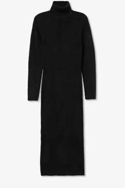 Tiffosi Vestido Midi Tricotado Fashion