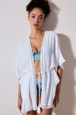 Penti Vestido quimono branco Sale