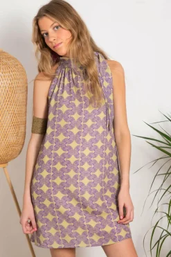 Cul Sac Vestido Sofia Flores Discount