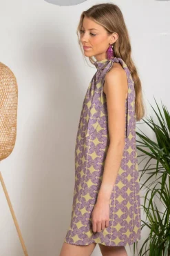Cul Sac Vestido Sofia Flores Discount