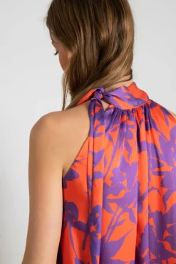 Cul Sac Vestido Sofia Flores Discount