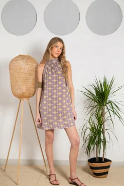 Cul Sac Vestido Sofia Flores Discount