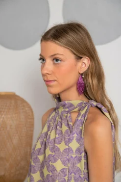 Cul Sac Vestido Sofia Flores Discount