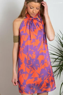 Cul Sac Vestido Sofia Flores Outlet